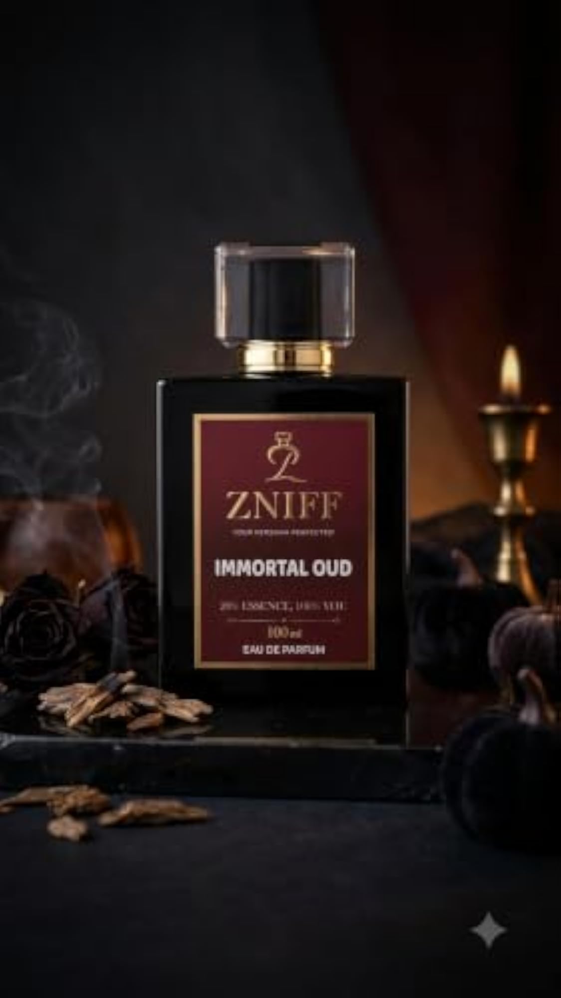 Immortal Oud Unisex Eau De Parfum, Long Lasting